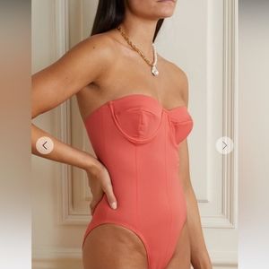 NWT Mio Corset One Piece in Papaya